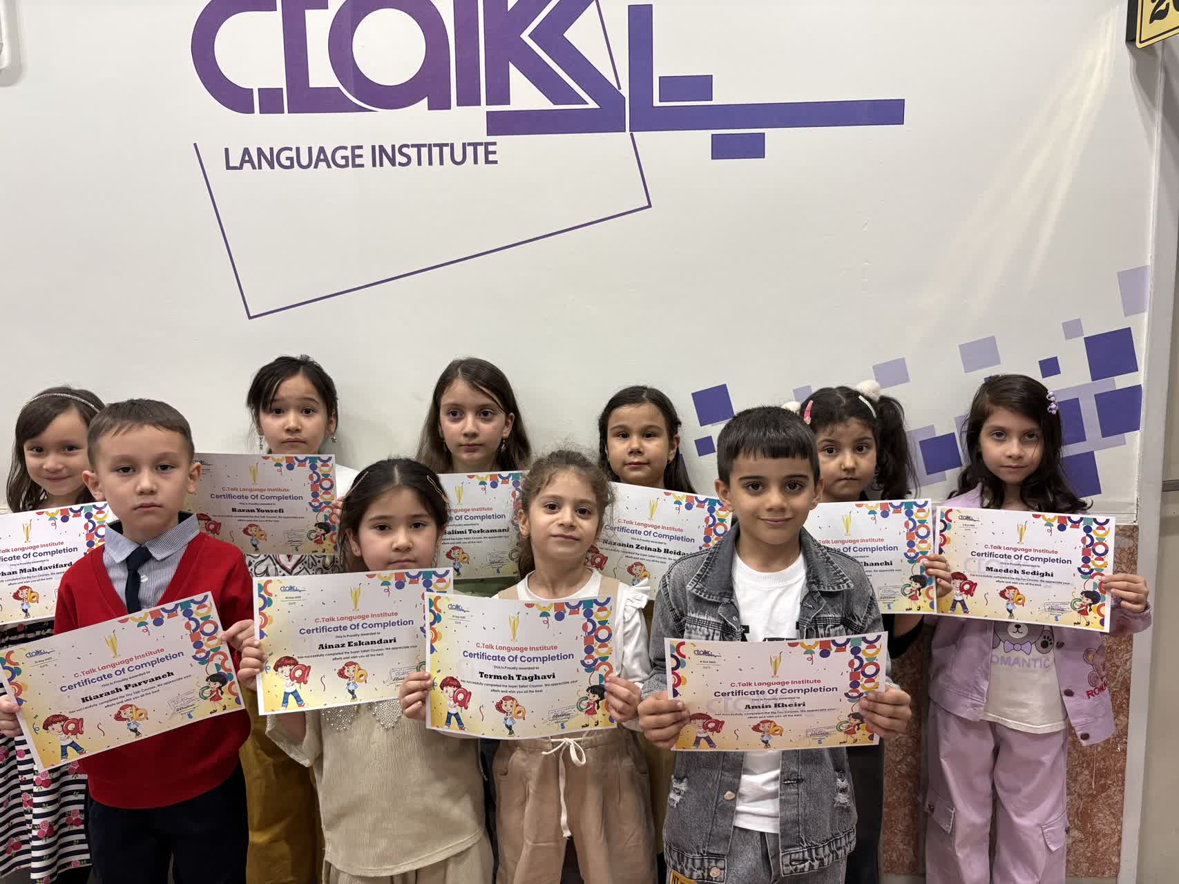 جشن پایان دوره کوچولوهای سیتاک